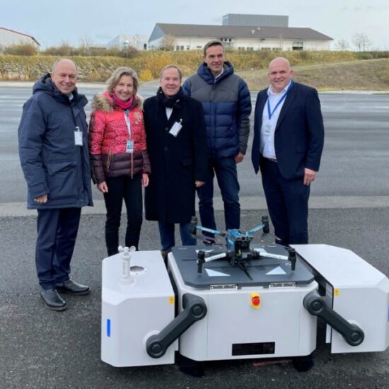 Droniq&Eviden在德国机场测试DJI DOCK自动化无人机使用